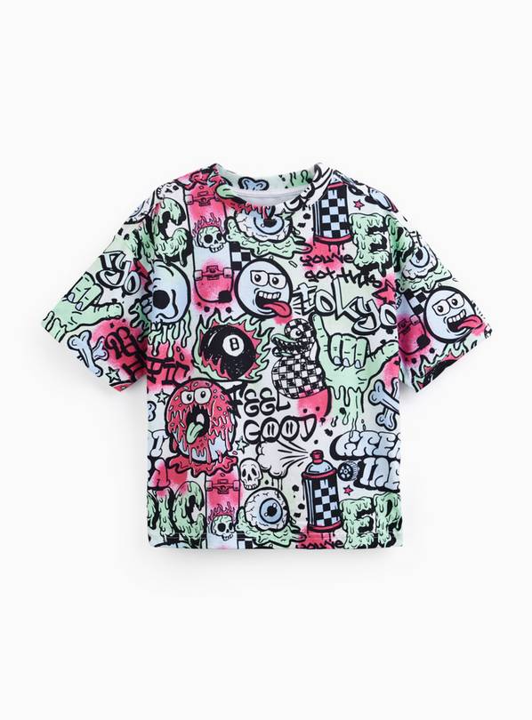 All Amp'd Up Graphic T-Shirt 6 years